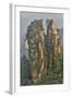 China, Hallelujah Mountains, Wulingyuan, Landscape and Many Peaks-Darrell Gulin-Framed Photographic Print