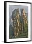 China, Hallelujah Mountains, Wulingyuan, Landscape and Many Peaks-Darrell Gulin-Framed Photographic Print