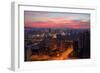 China, Hangzhou, Cityscape, Evening Mood-Catharina Lux-Framed Photographic Print