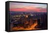 China, Hangzhou, Cityscape, Evening Mood-Catharina Lux-Framed Stretched Canvas