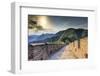 China, Hebei province, Great wall of Mutianyu at sunset-Maurizio Rellini-Framed Photographic Print