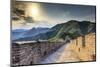 China, Hebei province, Great wall of Mutianyu at sunset-Maurizio Rellini-Mounted Photographic Print