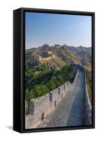China, Hebei Province, Luanping County, Jinshanling, Great Wall of China-Alan Copson-Framed Stretched Canvas