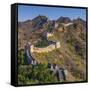 China, Hebei Province, Luanping County, Jinshanling, Great Wall of China-Alan Copson-Framed Stretched Canvas