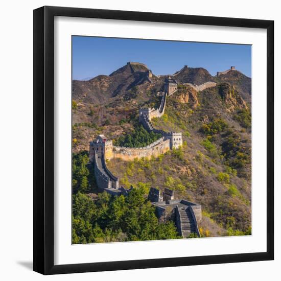 China, Hebei Province, Luanping County, Jinshanling, Great Wall of China-Alan Copson-Framed Photographic Print