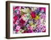 China, Hong Kong. Flower market.-Julie Eggers-Framed Photographic Print