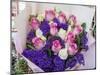 China, Hong Kong. Flower market.-Julie Eggers-Mounted Photographic Print