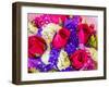 China, Hong Kong. Flower market.-Julie Eggers-Framed Photographic Print