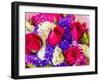 China, Hong Kong. Flower market.-Julie Eggers-Framed Photographic Print