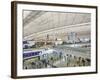 China, Hong Kong, Interior of Hong Kong International Airport-Steve Vidler-Framed Photographic Print