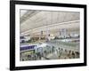 China, Hong Kong, Interior of Hong Kong International Airport-Steve Vidler-Framed Photographic Print