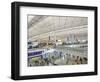 China, Hong Kong, Interior of Hong Kong International Airport-Steve Vidler-Framed Photographic Print