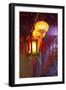 China, Hong Kong, Spiral Incense Sticks at Man Mo Temple-Terry Eggers-Framed Photographic Print