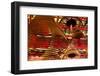 China, Hong Kong, Spiral Incense Sticks at Man Mo Temple-Terry Eggers-Framed Photographic Print