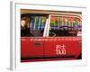 China, Hong Kong, Wan Chai, Nightlife Neon Reflected in a Hong Kong Taxi Window-Gavin Hellier-Framed Photographic Print