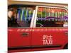 China, Hong Kong, Wan Chai, Nightlife Neon Reflected in a Hong Kong Taxi Window-Gavin Hellier-Mounted Photographic Print