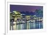 China, Hunan province, Fenghuang, riverside houses-Maurizio Rellini-Framed Photographic Print