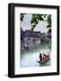 China, Hunan province, Fenghuang, riverside houses-Maurizio Rellini-Framed Photographic Print