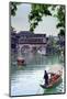 China, Hunan province, Fenghuang, riverside houses-Maurizio Rellini-Mounted Photographic Print