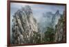 China, Hunan Province, Tianzi Mountains. Sunrise on mountain landscape.-Jaynes Gallery-Framed Photographic Print