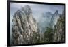 China, Hunan Province, Tianzi Mountains. Sunrise on mountain landscape.-Jaynes Gallery-Framed Photographic Print