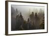 China, Hunan Province, Zhangjiajie National Forest Park-Tuul And Bruno Morandi-Framed Photographic Print