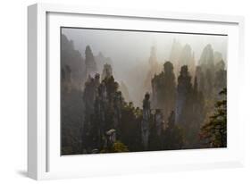 China, Hunan Province, Zhangjiajie National Forest Park-Tuul And Bruno Morandi-Framed Photographic Print