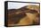 China, Inner Mongolia, Badain Jaran Desert. Desert landscape.-Ellen Anon-Framed Stretched Canvas