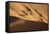 China, Inner Mongolia, Badain Jaran Desert. Desert scenic.-Ellen Anon-Framed Stretched Canvas