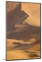 China, Inner Mongolia, Badain Jaran Desert. Desert scenic.-Ellen Anon-Mounted Photographic Print