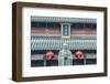 China, Jiangsu, Nanjing. Confucius Temple. This is the largest statue of Confucius in China.-Rob Tilley-Framed Photographic Print