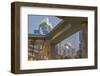 China, Jiangsu, Nanjing. Expressway and modern buildings near Nanjing South Station.-Rob Tilley-Framed Photographic Print