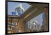 China, Jiangsu, Nanjing. Expressway and modern buildings near Nanjing South Station.-Rob Tilley-Framed Photographic Print