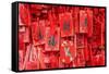 China, Jiansu, Nanjing. Confucius Temple (Fuzimiao), prayer plaques.-Rob Tilley-Framed Stretched Canvas