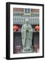 China, Jiansu, Nanjing. Confucius Temple. This is the largest statue of Confucius in China.-Rob Tilley-Framed Photographic Print