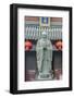 China, Jiansu, Nanjing. Confucius Temple. This is the largest statue of Confucius in China.-Rob Tilley-Framed Photographic Print