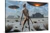 China Lake Military Base Where Aliens and Humans Work Together-null-Stretched Canvas