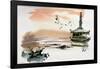 China Landscape With Pagoda-null-Framed Standard Poster