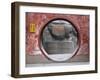 China, Macau, A-Ma Temple, Moon Gate Doorway-Gavin Hellier-Framed Premium Photographic Print