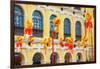 China, Macau, Tile Covered Streets at Chinese New Year-Terry Eggers-Framed Photographic Print