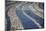 China, Macau, Tile Designs in Sidewalk-Terry Eggers-Mounted Photographic Print