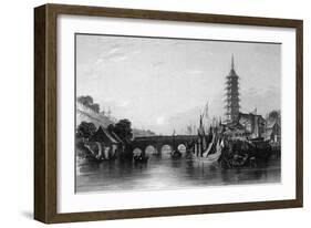 China Nanjing-Thomas Allom-Framed Art Print