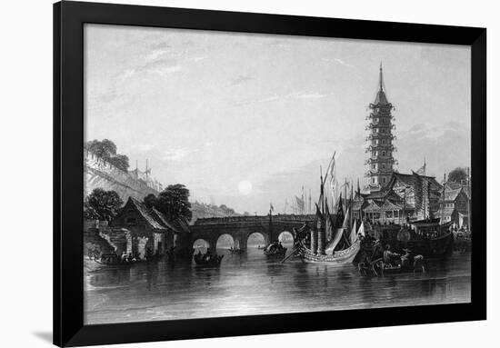 China Nanjing-Thomas Allom-Framed Art Print