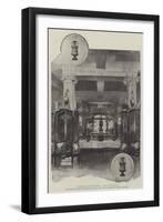 China of the Victorian Era, Including Vase Lent by the Queen, on Exhibition at Messers Phillips'S-Joseph Holland Tringham-Framed Giclee Print