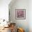 China Pink-Bent Rej-Framed Giclee Print displayed on a wall