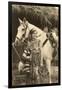 China Poblana in Native Garb with Horse, Mexico-null-Framed Premium Giclee Print