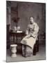 China, Portrait of a Young Chinese Girl-null-Mounted Photographic Print