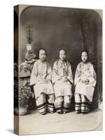 China, Portrait of Young Girls-null-Stretched Canvas