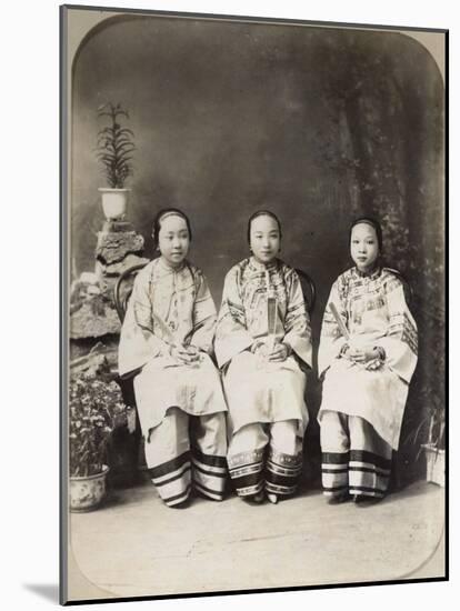 China, Portrait of Young Girls-null-Mounted Photographic Print