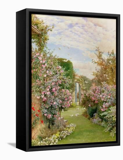 China Roses, Broadway-Alfred Parsons-Framed Stretched Canvas